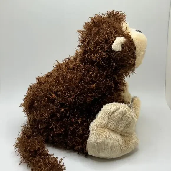 Ganz - Webkinz - HM080 - Cheeky Monkey - No Code/Tag - Monkey - Curly Hair Plush - Picture 5 of 11